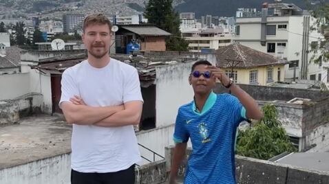 ¡Confirmado! Mr. Beast se encuentra en Ecuador y así lo dio a conocer