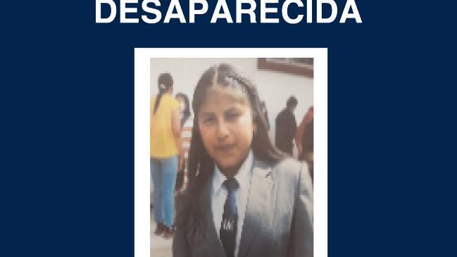 Adolescente lleva desaparecida nueve meses en Quito.