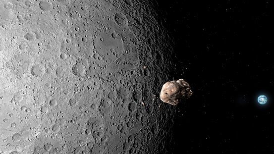 Asteroide tiene probabilidades de impactarse contra la Luna.