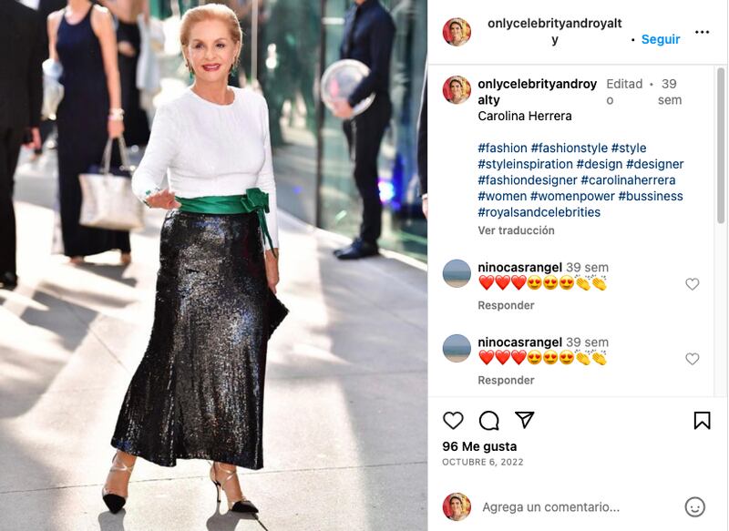 Secretos de Carolina Herrera