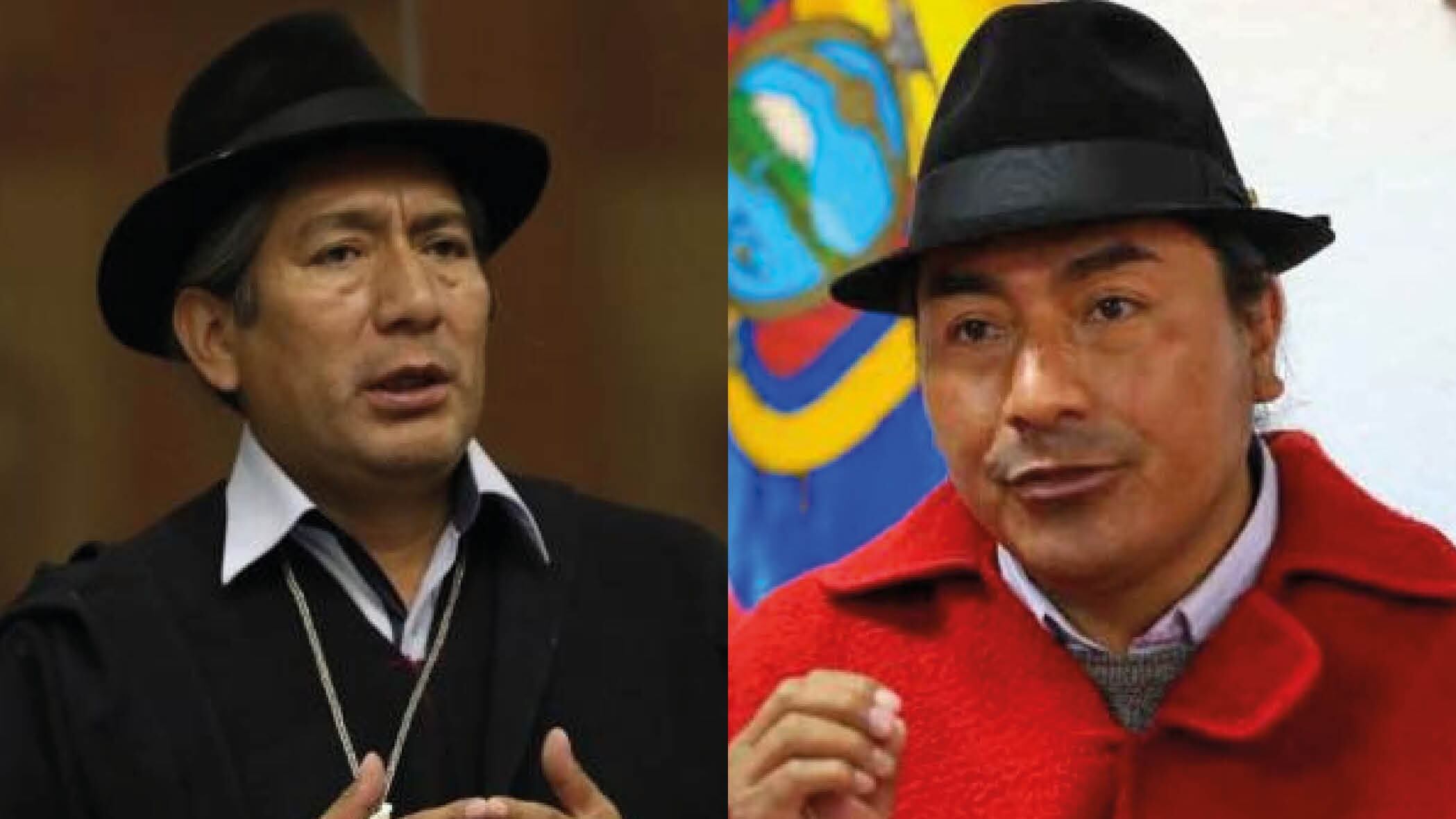 Leonidas Iza y Salvador Quishpe presentan su candidatura a estas elecciones