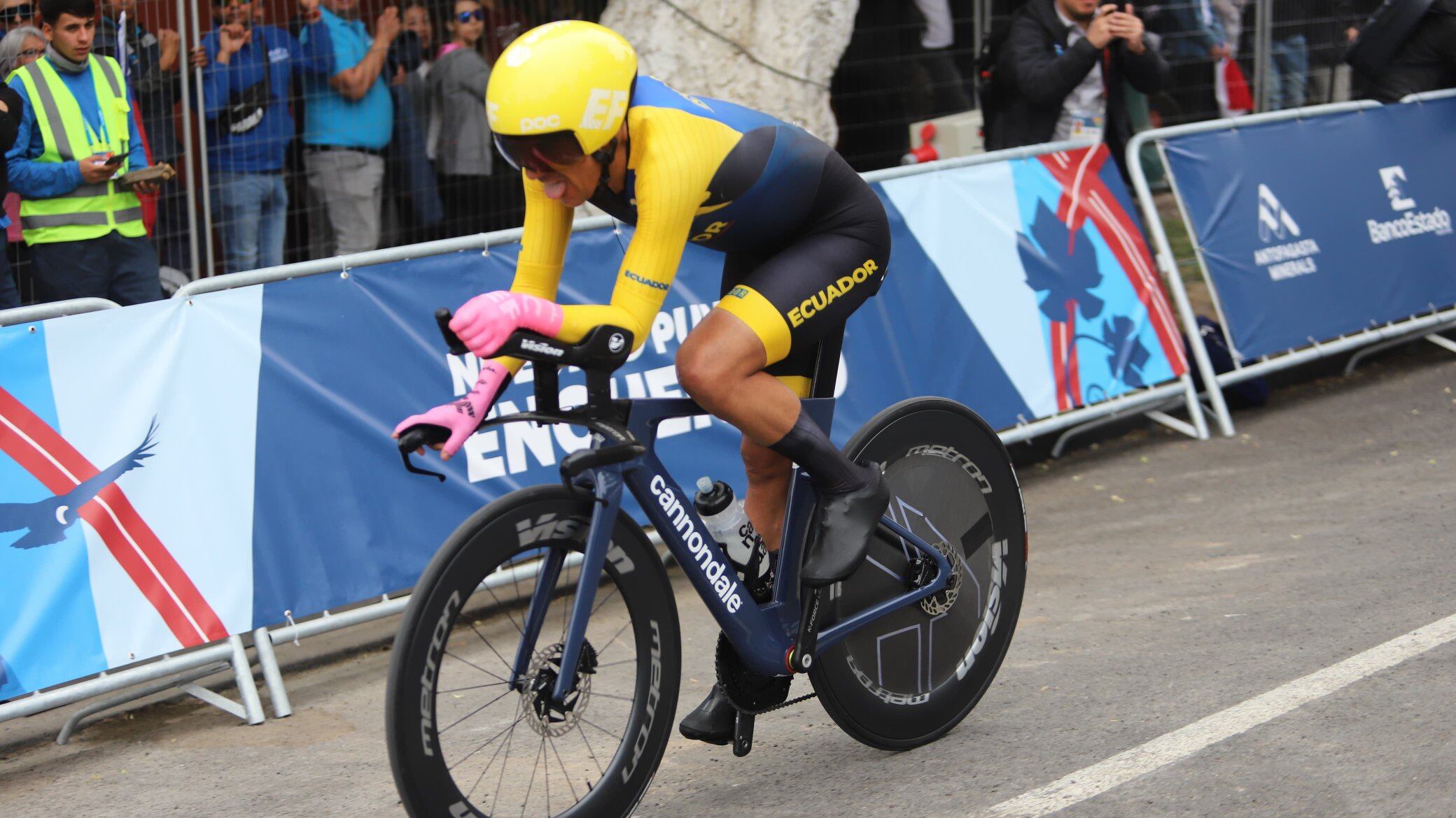 Richard Carapaz gana medalla de plata en los Juegos Panamericanos