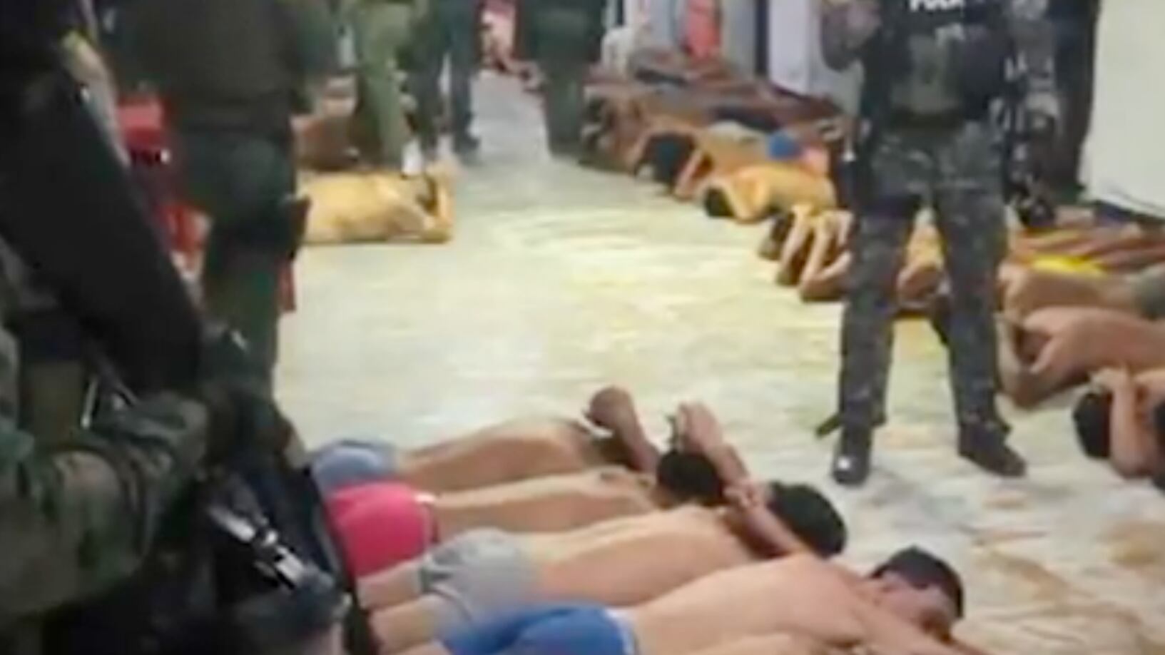 Incursión militar en un pabellón de la Penitenciaría del Litoral