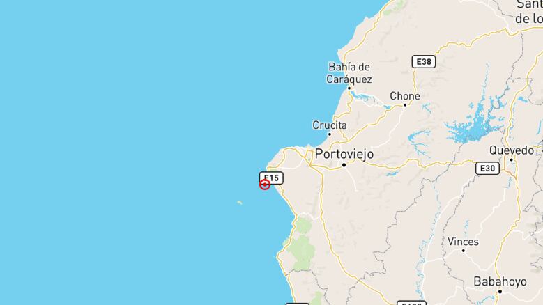 Sismo de magnitud 4.3 sacude zona cercana a Montecristi, Manabí
