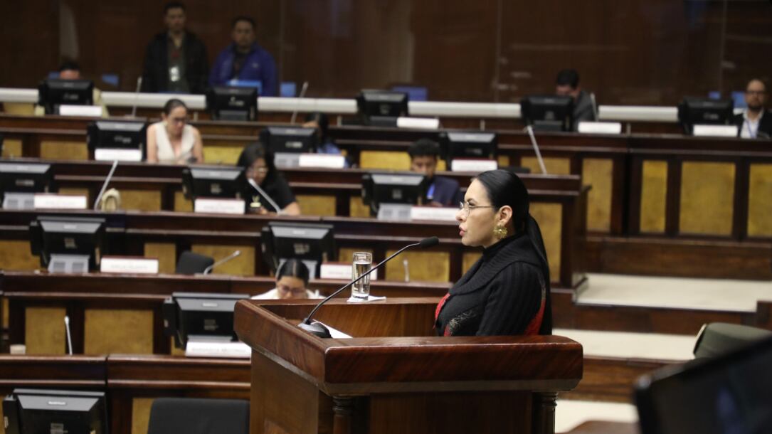 Presidenta del CNE, Diana Atamaint