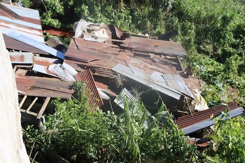 Fuertes ráfagas de viento afectan a más de 40 viviendas en Cotopaxi y Chimborazo