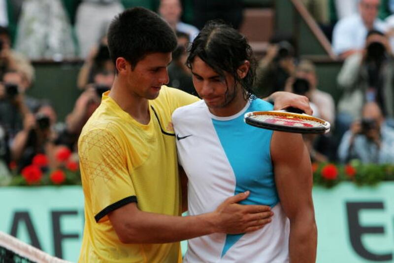 Djokovic se despide de Nadal