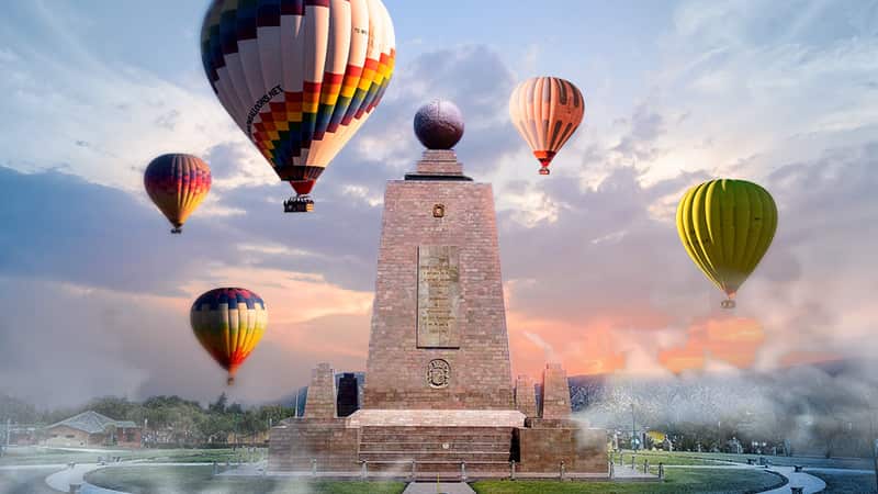 Festival Internacional del Globo Mitad del Mundo en Quito