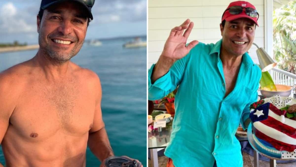Chayanne y el nuevo look con cabello plateado que sorprendió a todos