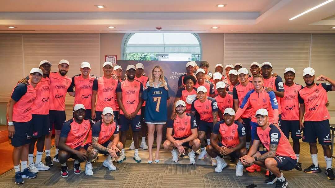 Lavinia Valbonesi y la Selección del Ecuador