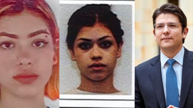 Foto de alias 'Gabriela' y Miguel Uribe.