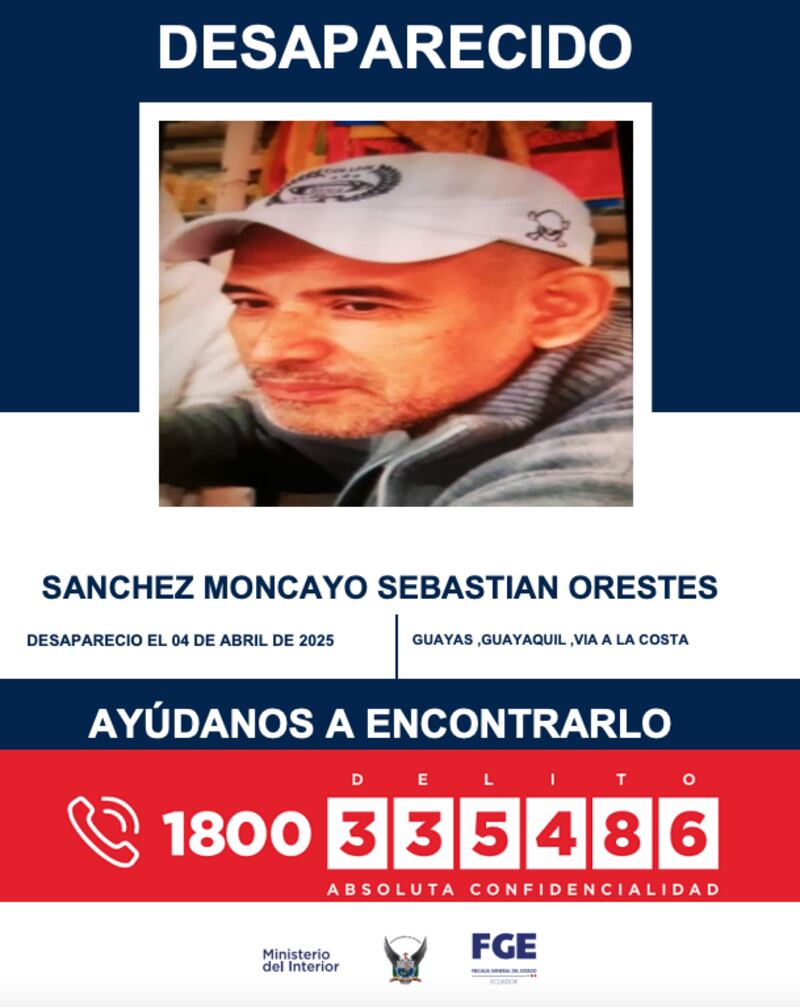Sebastián Sánchez, de 55 años.