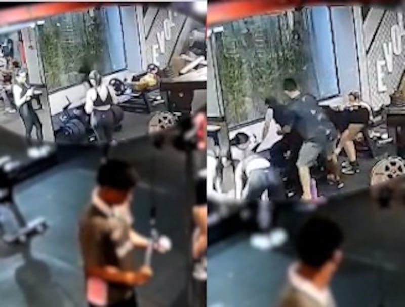 accidente gimnasio Brasil