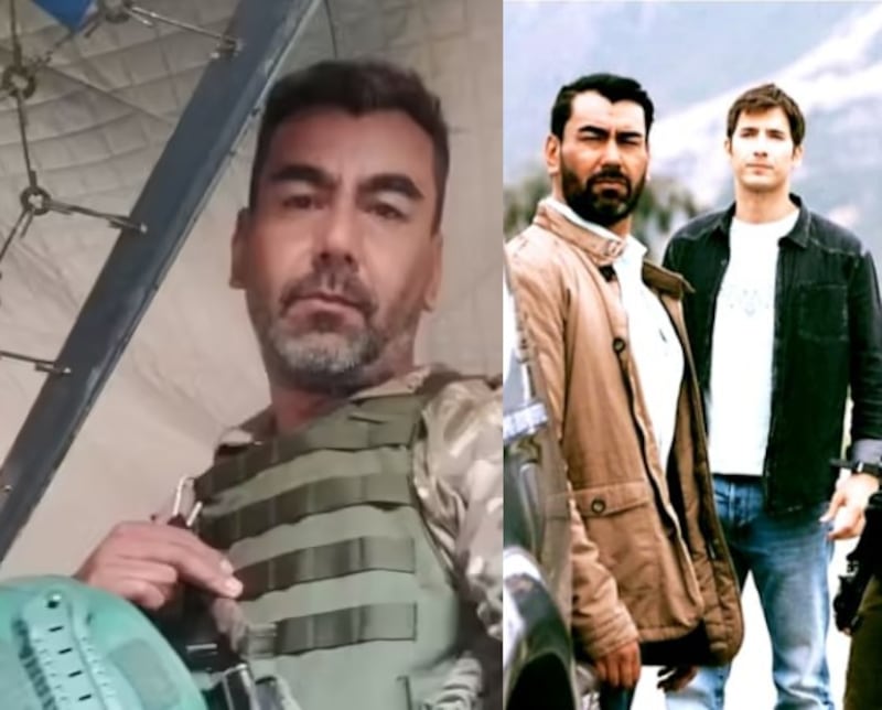 Alejandro Guerrero dejó la actuación para convertirse en combatiente en la guerra de Ucrania.