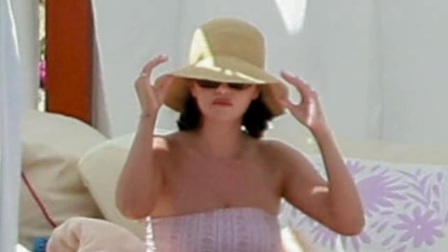 Selena Gomez en traje de baño en Los Cabos.
