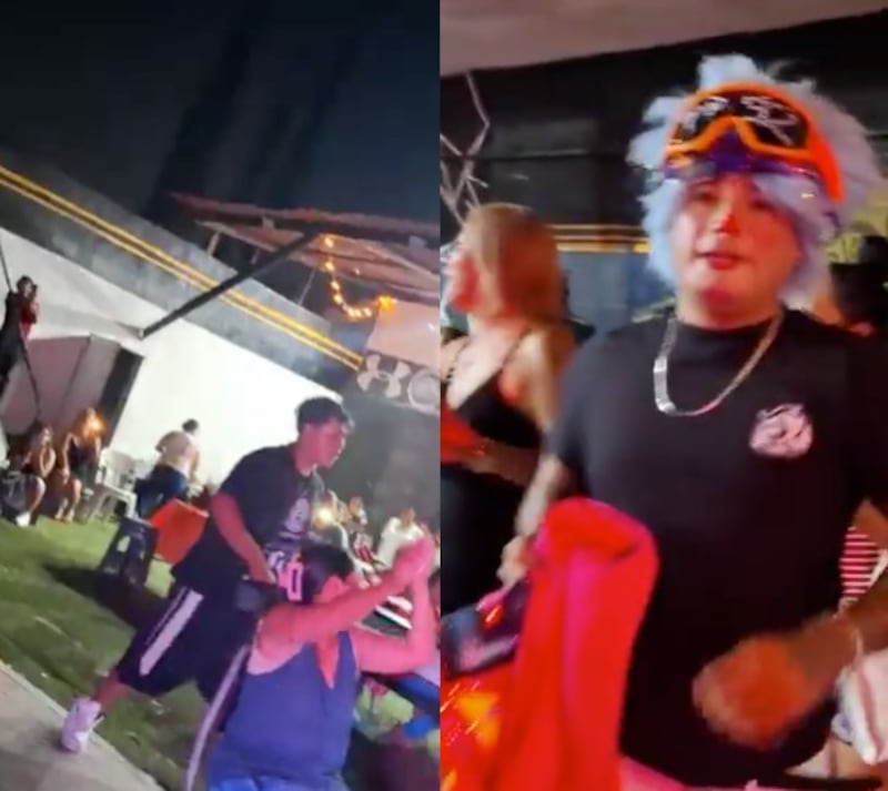 Hombre celoso intenta acuchillar a payaso, sucedió en México