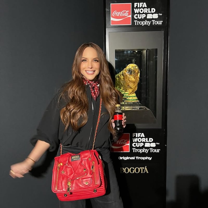 Erika Vélez es embajadora de Coca Cola.