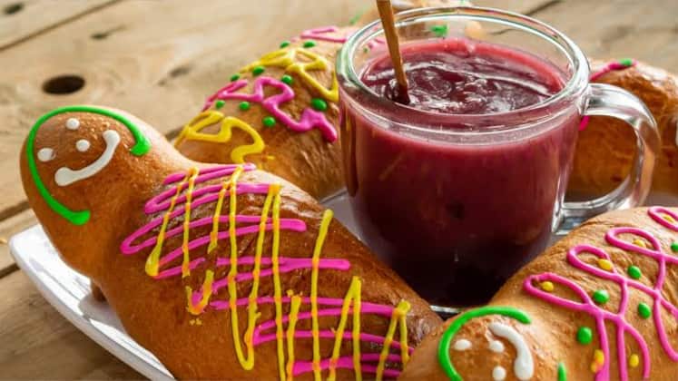 Colada Morada, Día de los Difuntos