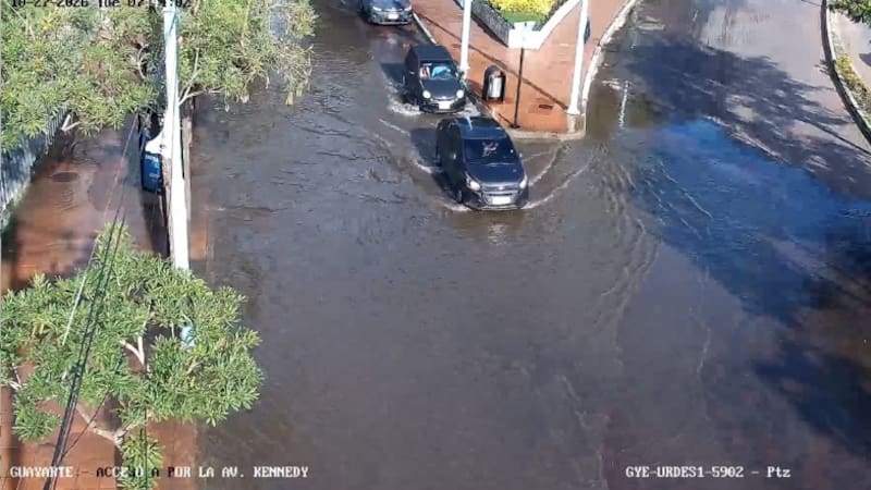 Zonas inundadas Guayaquil
