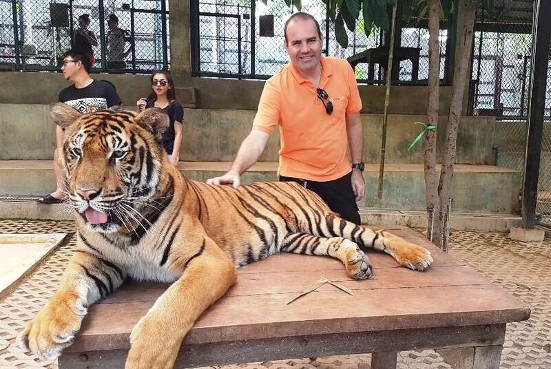 El Tiger Kingdom (Tigres en Chiang Mai) - WEB