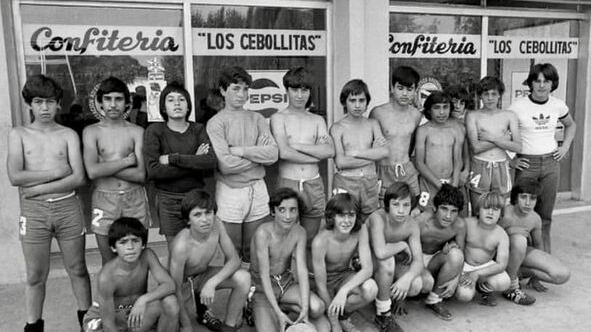 Fotografías de Maradona de infante