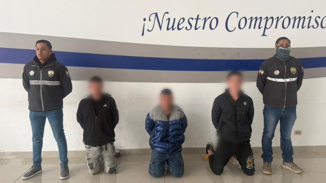 Desarticulan estructura delictiva tras tras persecución que terminó en choque en el norte de Quito