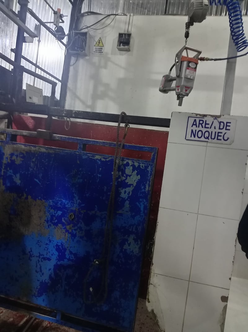 AMC clausuró camal en Pintag