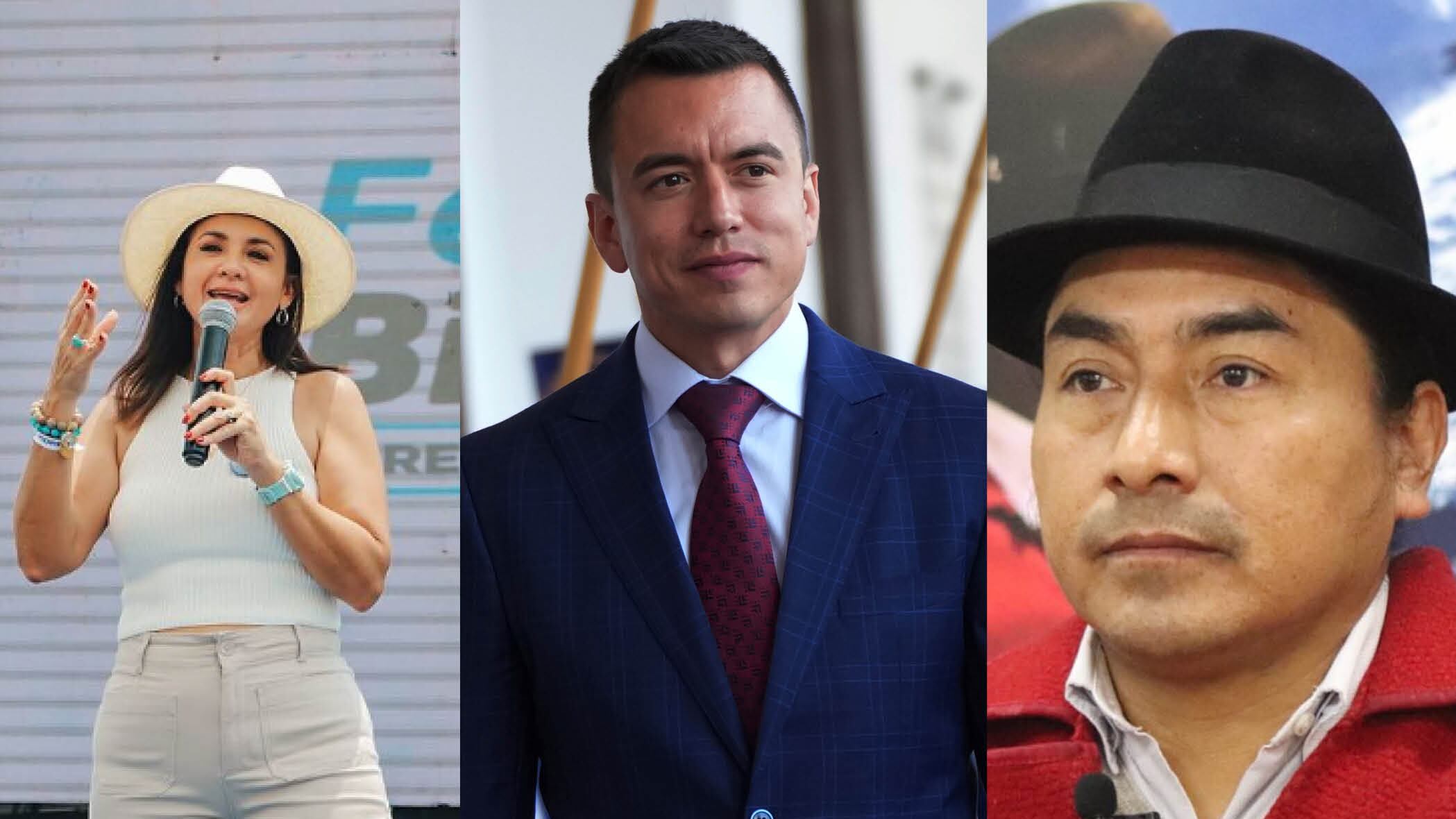 Marcela Aguiñaga pide a la CONAIE que deje gobernar al nuevo presidente de la República, Daniel Noboa Azín