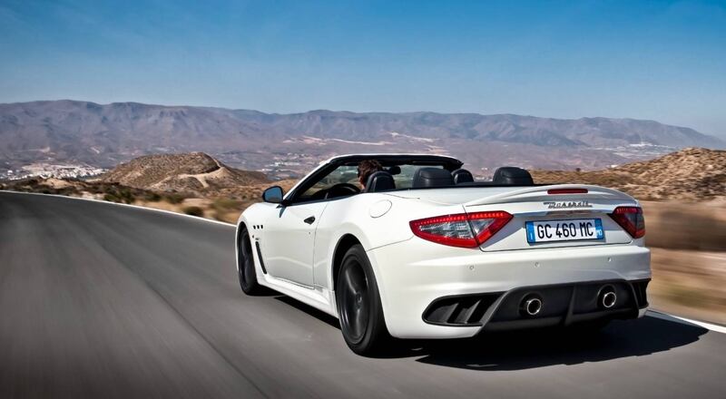 Maserati GranCabrio Blanco