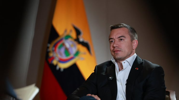 Presidente Daniel Noboa destaca cooperación con EE. UU. para combatir narcotráfico y crimen organizado