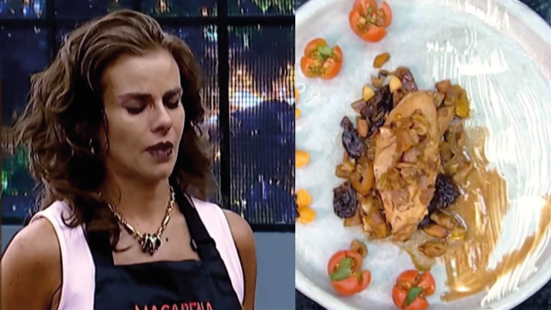 "Santi era el Chef": Así es el plato que Macarena dedicó a su esposo fallecido en MasterChef Celebrity Ecuador