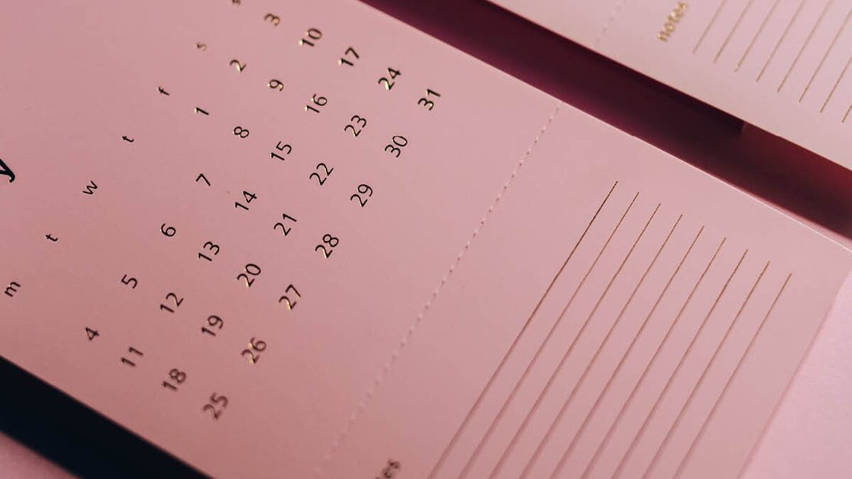 Calendario (referencial)