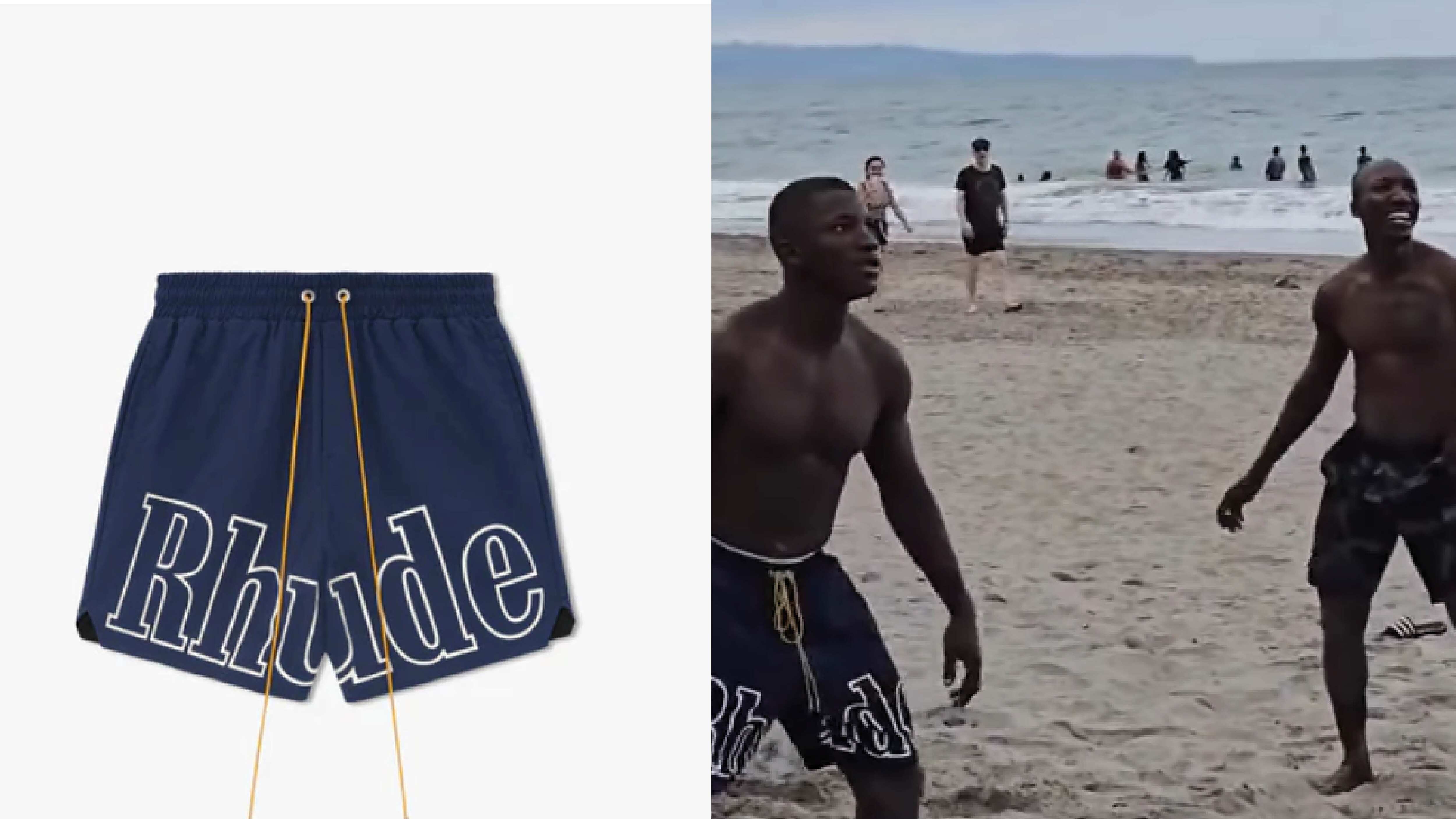 Moisés Caicedo en las playas de Ecuador