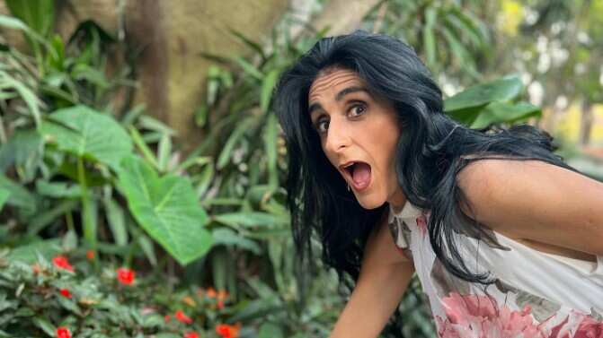 La actriz cumplió su sueño de juventud