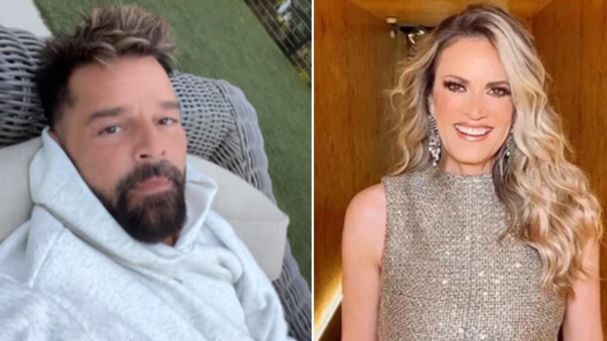 Rebecca de Alba y Ricky Martin relación