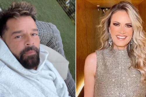 Rebecca de Alba comparte foto inédita de Ricky Martin cuando eran novios y deja a todos con la boca abierta