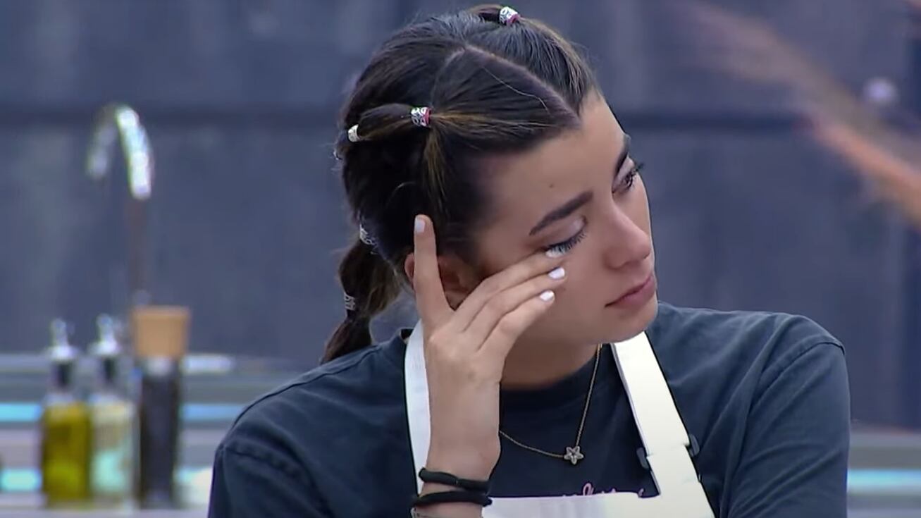 Las caras de Luciana Guschmer porque a Yilda Banchón le fue bien