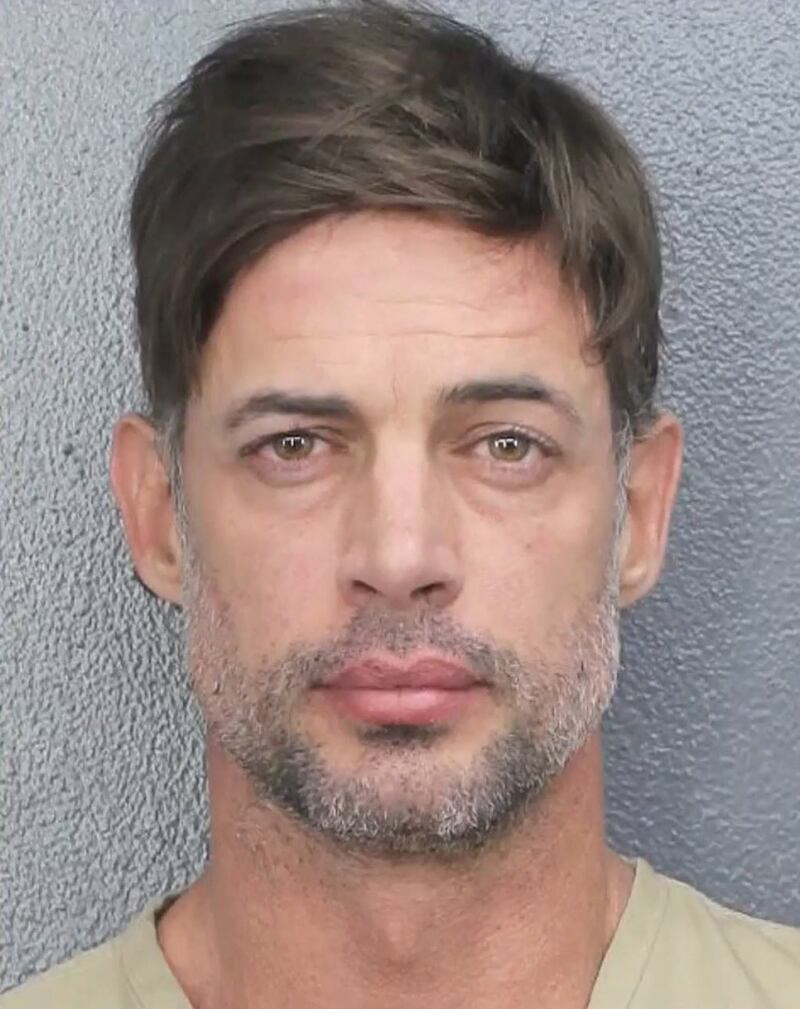 La cara de William Levy después de ser detenido