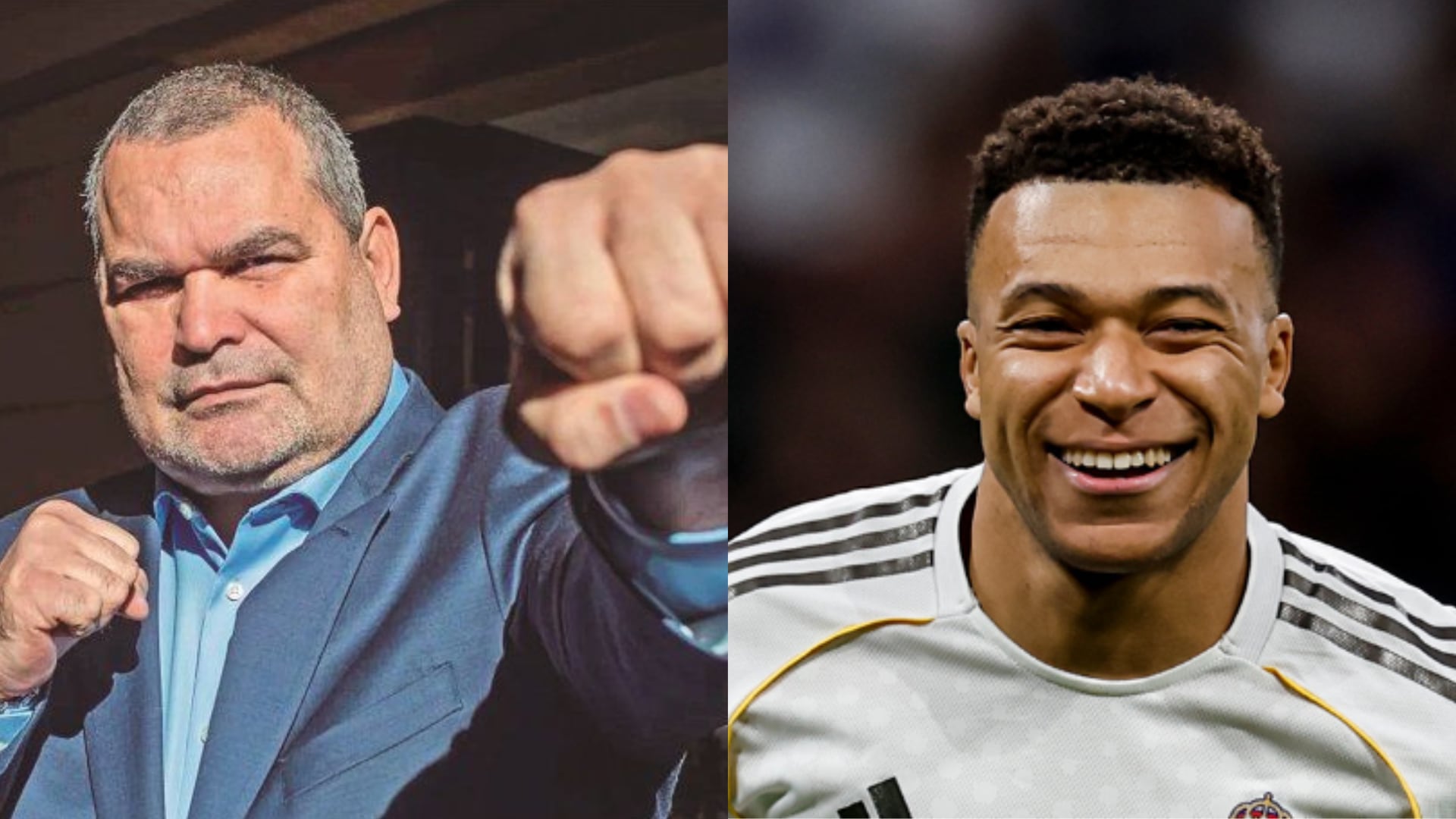 Chilavert y Mbappé - Fotos: Redes sociales del exportero y del Real Madrid tomadas el 19 de febrero del 2026