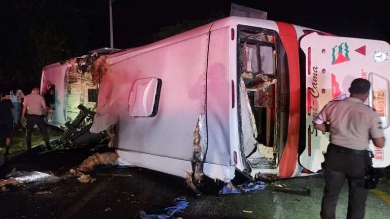 Accidente de tránsito en el sector de Flavio Alfaro