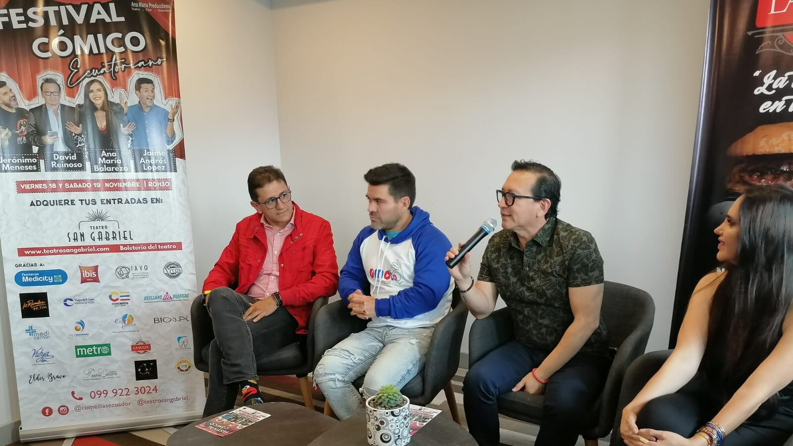 Festival Cómico Ecuatoriano con cuatro “grandes monstruos del humor”