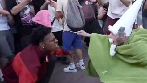 IShowSpeed y sus escenas de riesgo.