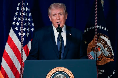 Donald Trump sobre Irán: “Los ataques a gran escala se están dando ahora”