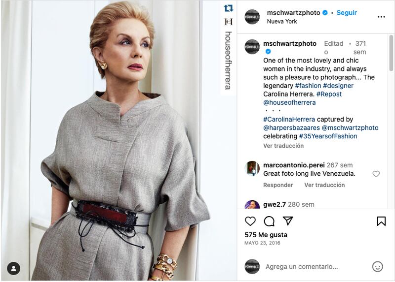 Secretos de Carolina Herrera