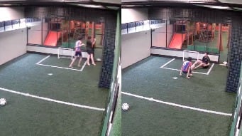 joven se electrocuta en cancha de fútbol Brasil