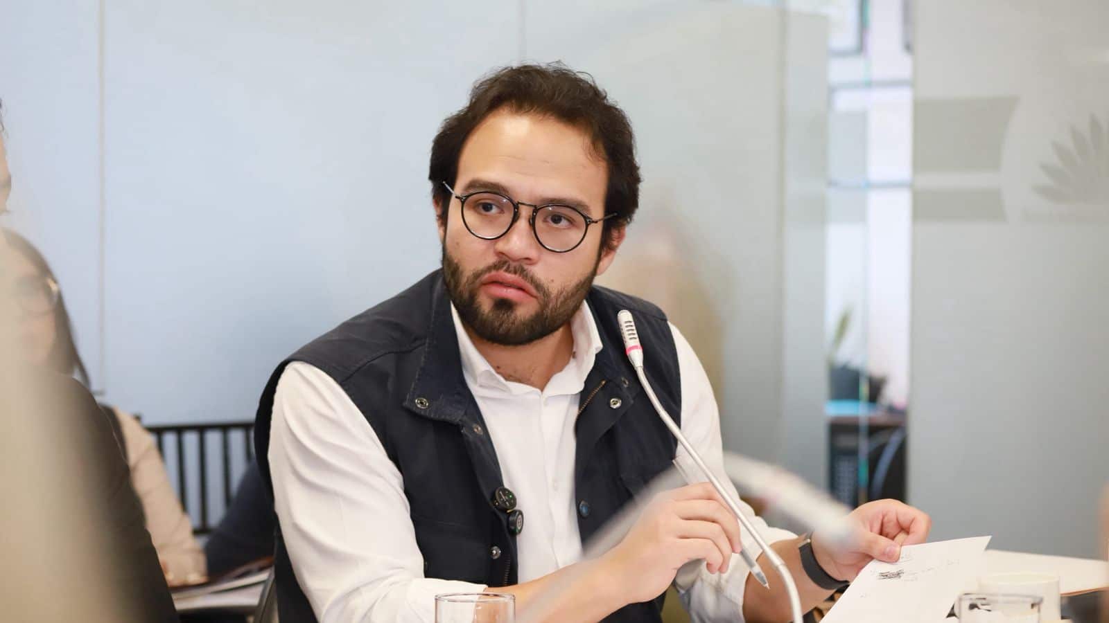 Edgar Lama, presidente del IESS