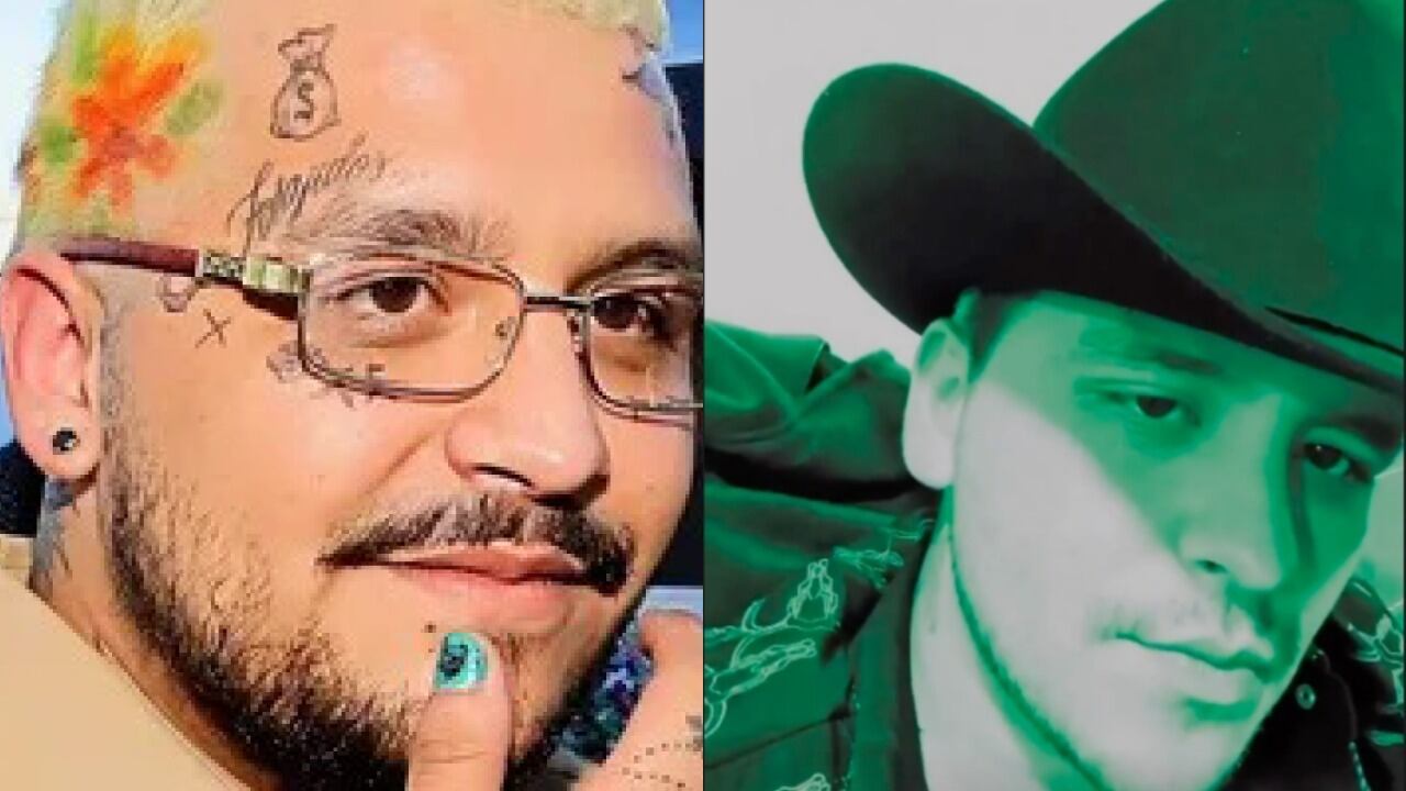 La verdad detrás de la foto de Christian Nodal sin tatuajes en la cara