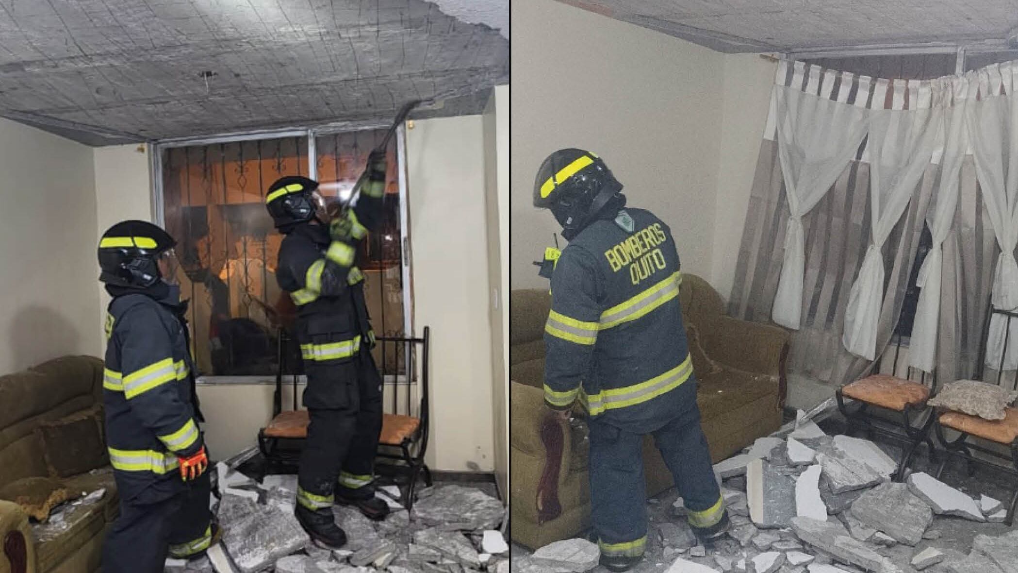 Cuatro personas fueron afectadas por el temblor que ocurrió en Quito