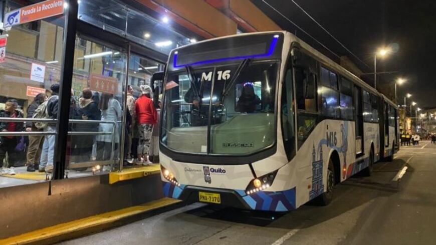 Trolebús y Ecovía amplían sus horarios por eventos de fiestas de Quito