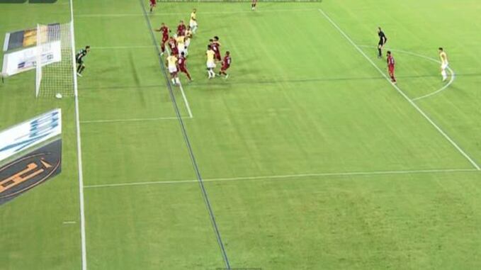 Gol anulado para Ecuador ante Venezuela